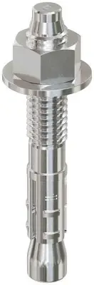 SIMPSON STRONG-TIE Strong Bolt 2 Wedge Anchor STB2-503344SS, 125/ct (125)
