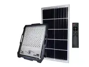 600W Portable Solar Powered LED Flood Work Light Rechargeable w/ Solar Panel