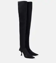 [Balenciaga] Balenciaga Hourglass over-the-knee boots AU 7 black