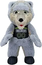 Bleacher Creatures Minnesota Timberwolves Crunch 10" NBA Mascot Plush Figure - A Mascot for Play Or Display