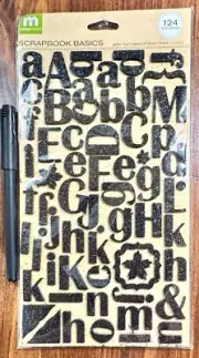 Making Memories Foam Letters Stickers Scrapbooking Card Making Embellishment