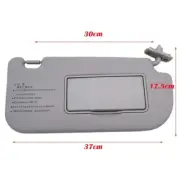 Gray Front Right Passenger Side Sun Visor Makeup Mirror For Kia Sportage 05-10 (for: Kia)