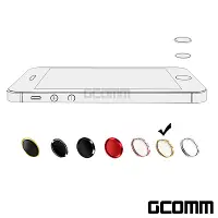 在飛比找Yahoo奇摩購物中心優惠-GCOMM iPhone 指紋辨識 Home 按鍵保護貼