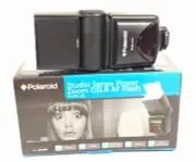 Polaroid PL144-AZ Studio Series Power Zoom DSLR AF Flash For CANNON