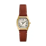 Fossil Three-Hand Brown Leather Watch ES5364