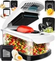Fullstar Vegetable Chopper & Mandoline Slicer for Kitchen - Food Chopper with...