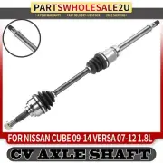 Front Right Side CV Axle Assembly for Nissan Cube 2009-2014 Versa 07-12 L4 1.8L (for: Nissan)