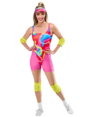 Rollerskate Barbie Costume for Adults - Mattel Barbie