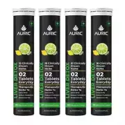 .Auric Liver Detox Effervescent | 80 Tablets for Natural Liver Support.