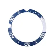 Blue Bezel For Hydroconquest Longines L3 41mm In Ceramic