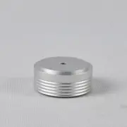 1pc 49x22mm Aluminum Feet HIFI Pad Silver Headphone Amplifier DAC Speaker CD