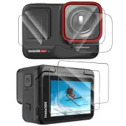 6PCS Tempered Glass Screen Protector For Insta360 Ace Pro Lens Protective Film