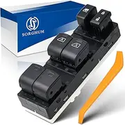 Power Window Switch Driver Side - Sorghum Master Window Switch for 2007-2011 Nissan Altima 09-14 Maxima 07-08 Infiniti G35 08-14 Infiniti EX35 EX37 Replace# 25401-ZN50A 25401-ZN50B 25401-ZN50C