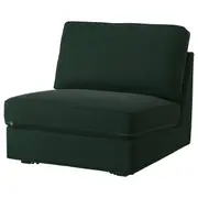 KIVIK 1-seat sofa-bed, Tallmyra dark green