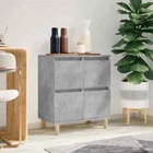 Wood Buffet Sideboard Storage Cabinet Drawers Shelf Kitchen Cupboard Hallway