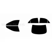 For Mazda 6 4-door Saloon 2004-08 Full Pre Cut Window Tint Kit Front & Rear Film