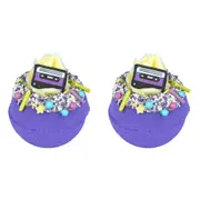 2PK Bomb Cosmetics Acceptable in the 80's Bath Bomb Blaster Body Fragrance Fizzy