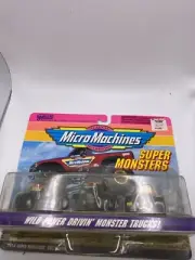 RARE 1992 Micro Machines Super Monsters Collection #3 Monsters Collection