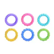 Colorful Textured Rings Toy for Calming, Stress, Anxiety Christmas Gift