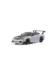 Kyosho Mini-Z Nissan Silvia S15 RC Drift Car Electric AWD RTR - White...