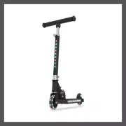 Jetson Kids Kick Scooter LED Lights Folding Beginner Black Jupiter 2.0