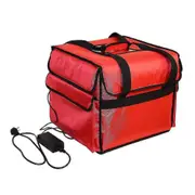 12v Carry Hot Pizza Heated Delivery Bag For Food Car Plug -in Delivery Insulation Box Plug -in Hot -