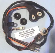 C80) 1967 1968 Ford Mercury Cougar XR7 390-427-428 "Alternator wiring harness"