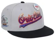 2022 Lids HAT DROP HD Baltimore ORIOLES Topps Cosmic Chrome FITTED HAT SIZE 7