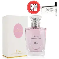 在飛比找Yahoo奇摩購物中心優惠-DIOR 迪奧 情繫永恆淡香水 100ML｜贈帶槍茱麗葉針管