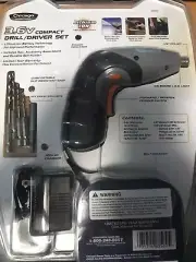 CHICAGO 4.8 V COMPACT DRILL/ DRIVER SET PLUS 30 PIECE ACCESSORIES