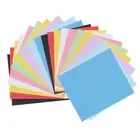 100 Sheets 6x6 Inch Origami Paper, 10 Colors 70gsm Square Origami Paper