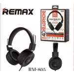 REMAX RM-805 3.5 毫米有線音樂立體聲可折疊 4D 耳機帶麥克風的入耳式耳機