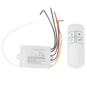 Wireless Light Switch And Receiver Wall Remote Switch 3 Ways For Ceiling Lig CAD