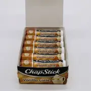 12 X ChapStick Vanilla Latte Lip Balm, 0.15 ounce, Sealed