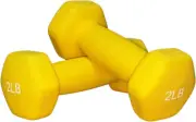 FUXION Neoprene Dumbbell Hand Weights, Sets of 2 with Multiple Weight Options, H