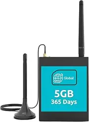 [LINOVISION] Industrial 4G LTE Cellular Router with Virtual SIM, eSIM Router Supports RS232/RS485, MQTT Protocol, Global Coverage