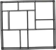 Yardenfun DIY Concrete Paving Mold for Garden Pathways Easy to Use Cement Molds for Artistic Pavement Design Durable Plastic Stepping Form for Outdoor Landscaping
