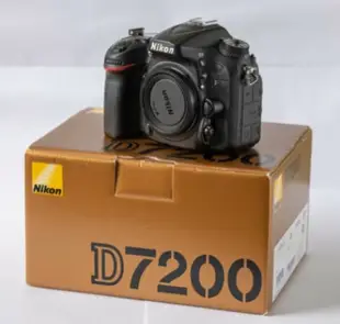 祥公司貨 Nikon D7200 單機身 單眼相機 2420萬畫素 內建WiFi 快門17161次