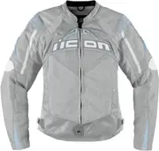 Icon Contra, textile jacket women , color: Silver/Light Blue , size: L
