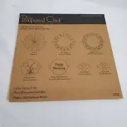 Pampered Chef - Cake Stencil Set #1535 ~ NEW