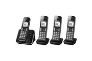 KXTGD324ALB Four Handset Cordless Phone With Answering Machine