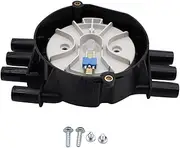 1 Set SHLPDFM Ignition Distributor Cap and Rotor Kit DR475 D328A 10452457 10452458 Compatible with Chevy Cadillac GMC 4.3L Vortec - 1996-2005 Astro Blazer 1999-2006 Silverado, 1995-2001 Jimmy