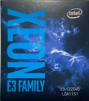 Intel BX80662E31220V5 SR2LG Xeon Processor E3-1220 v5 8M Cache, 3.00 GHz NEW