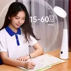 LED Desk Lamp Home Office Adjustable Neck Dimmable Learning Study Light Spare