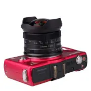 RISESPRAY 7.5mm F/2.8 APS-C Fisheye Lens ll for Panasonic Olympus M4/3 Mount New