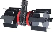 Disc Harrow,Efficient Tiller Weeding Wheel | Precision Erosion-Resistant Lawn Scarifiers Ditching Wheel for Garden, Farm, Orchard, Field, Agriculture