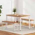 Dining Table and Chair Set of 3 Bar Tables Chairs Setting Dining Desk Nursing Re