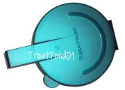 TUPPERWARE Forget Me Not Onion Tomato Keeper Storage Container Vtg Jade Green