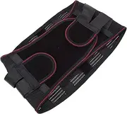Exercising Waist Belt Breathable Sports Elastic Fitness Belt Sports Waistband Black
