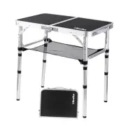 Folding Picnic Table, Camping Table, Adjustable Height Folding Table, Portable